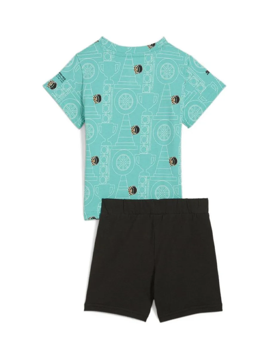 Ensemble Turquoise/Noire Garçon Puma Toddler 3