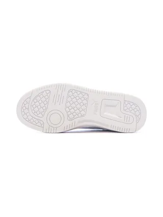 Baskets Blanches Mixte Puma Rebound V6 5