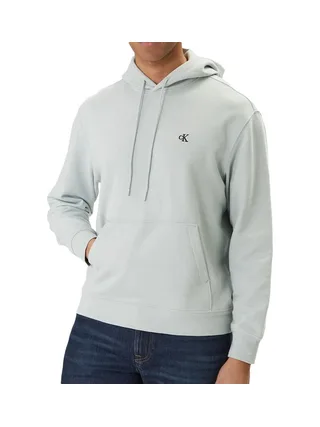 Sweat à Capuche Vert Clair Homme Calvin Klein Jeans 350 Terry 1