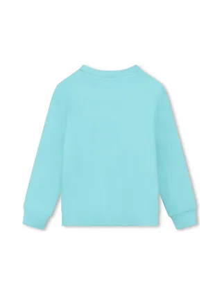 Sweat Bleu Garçon Timberland T60075 2