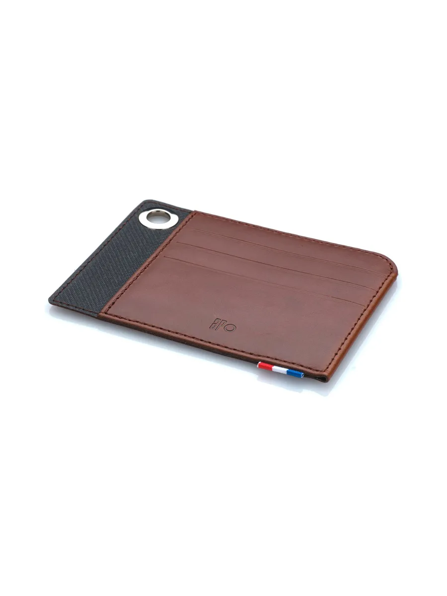 MAT - Porte-cartes horizontal à poche en liège - Naturel 50