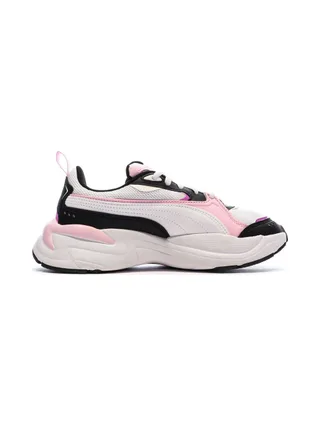 Baskets Blanches/Noires/Roses Femme Puma X-ray 4 2