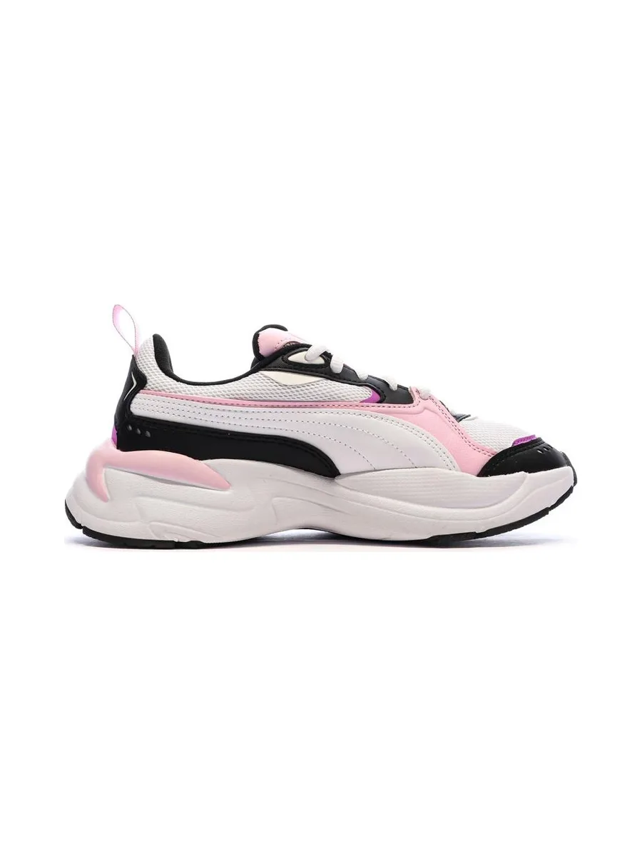 Baskets Blanches/Noires/Roses Femme Puma X-ray 4 3