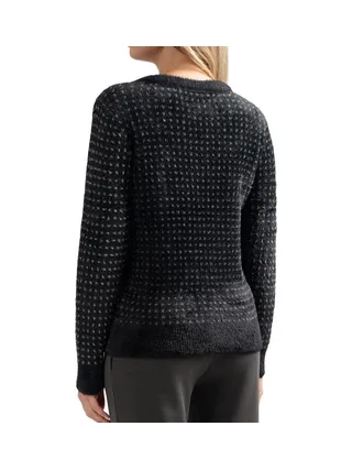 Pull Noir/Gris Femme Sun Valley ULBOK 2