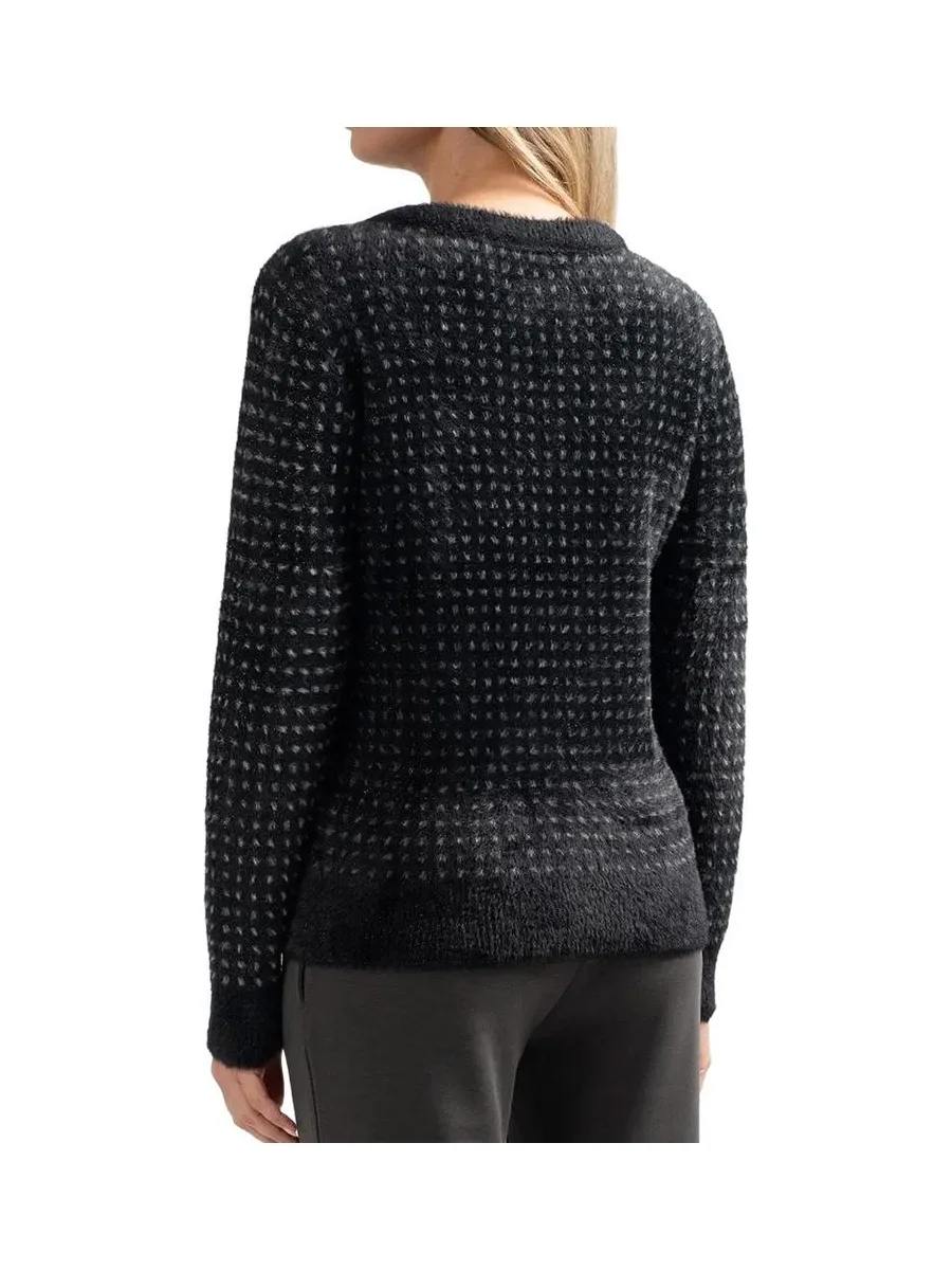 Pull Noir/Gris Femme Sun Valley ULBOK 3