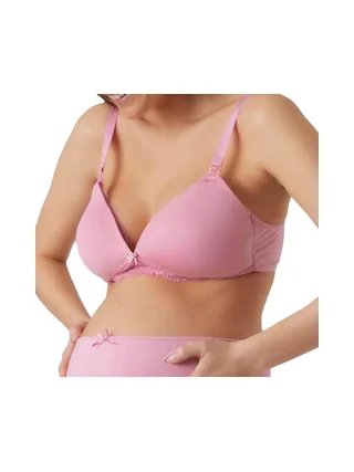 Soutien Gorge d'allaitement 2 en 1 Rose Femme Mamalicious Wamour 1