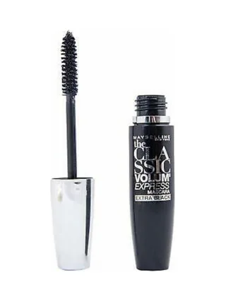 Mascara Extra Black Gemey Maybelline The Classic Volum' Express 2
