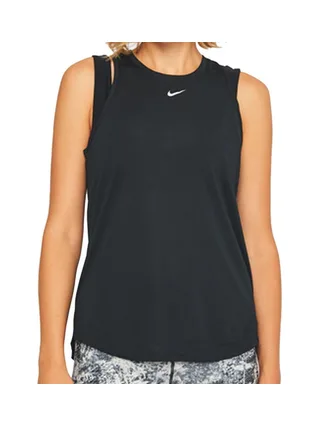 Débardeur de Sport Noir Femme Nike OneTank 1
