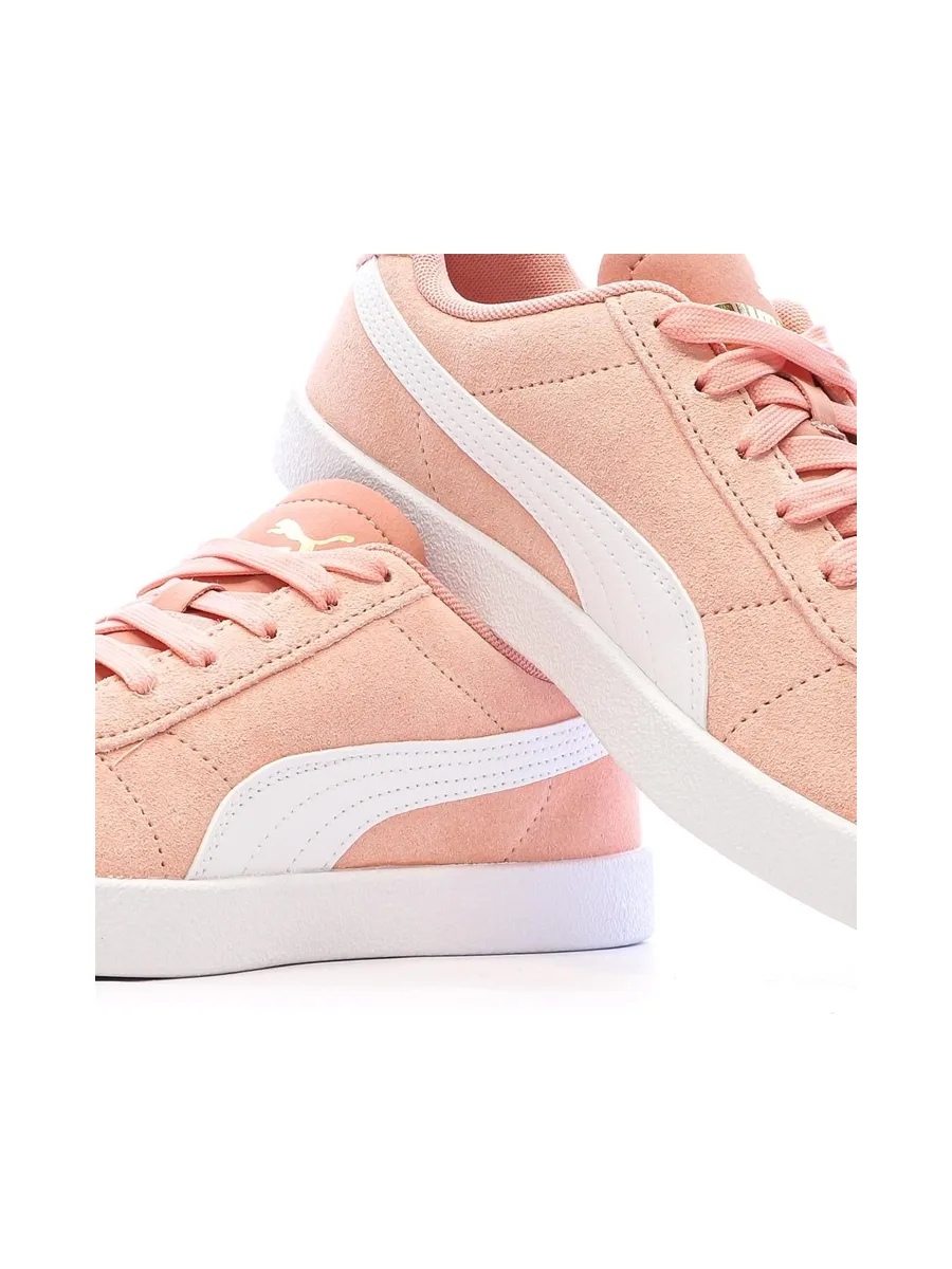 Baskets Rose Corail Fille Puma Club 8