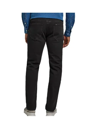Jean Straight Fit Noir Homme Lee Farrow 2