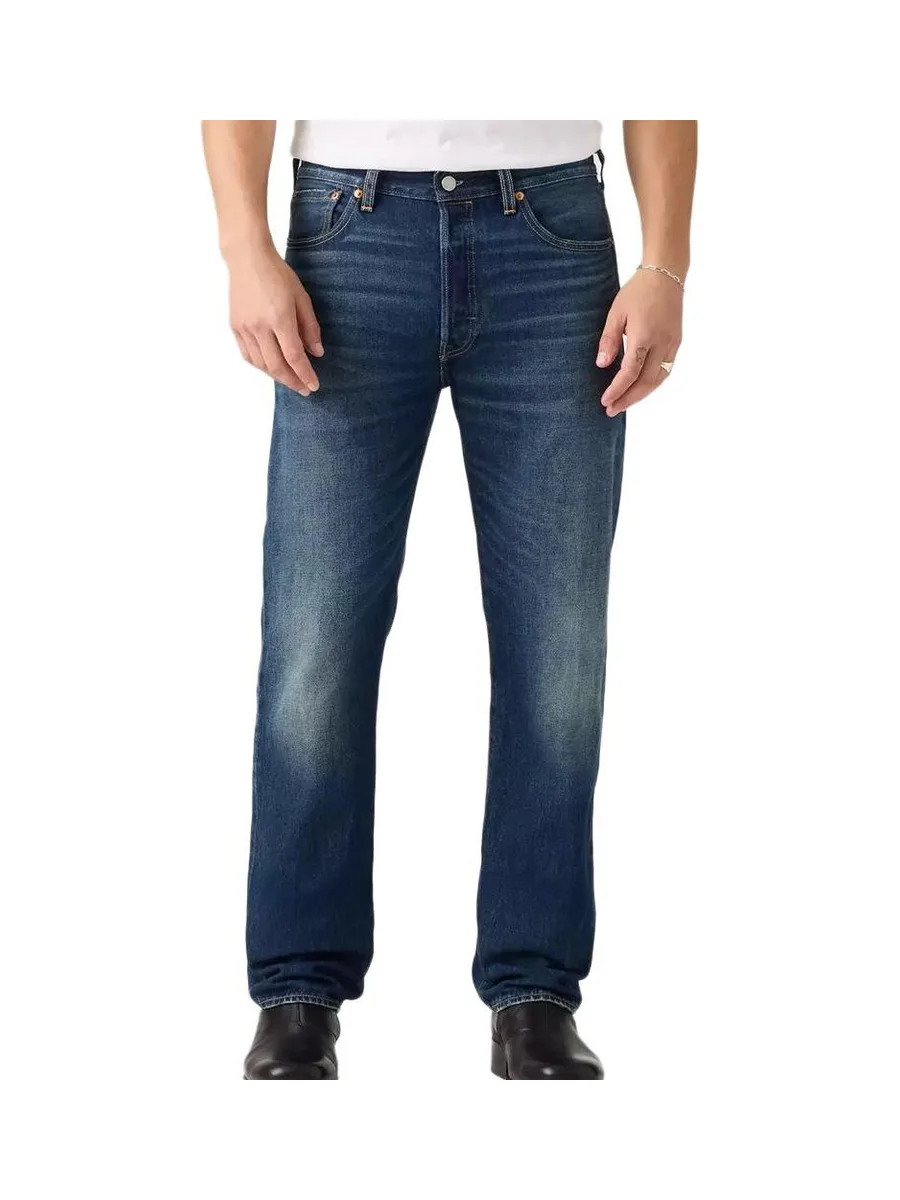Jean Bleu Foncé Homme Levi's 501 Levis Original Dark 1