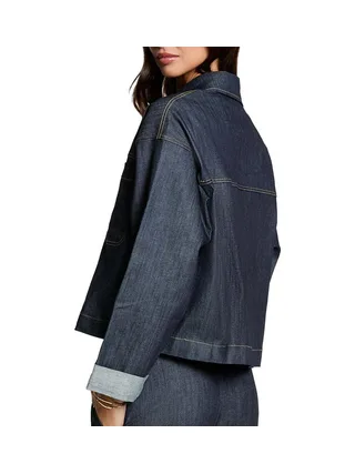 Veste en jean Bleu Brut Femme Morgan JAMES 2