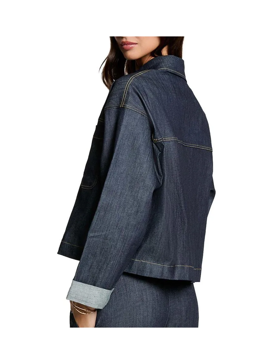 Veste en jean Bleu Brut Femme Morgan JAMES 3