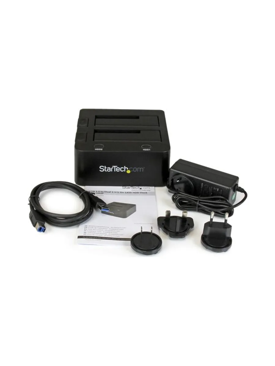 StarTech.com SDOCK2U33 storage drive docking station 8