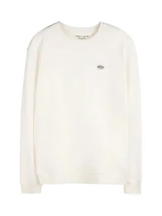 Sweat Blanc Homme Teddy Smith Dylan 1