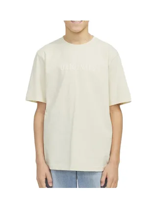 T-Shirt Beige Garçon Jack & Jones Deriksberg 1