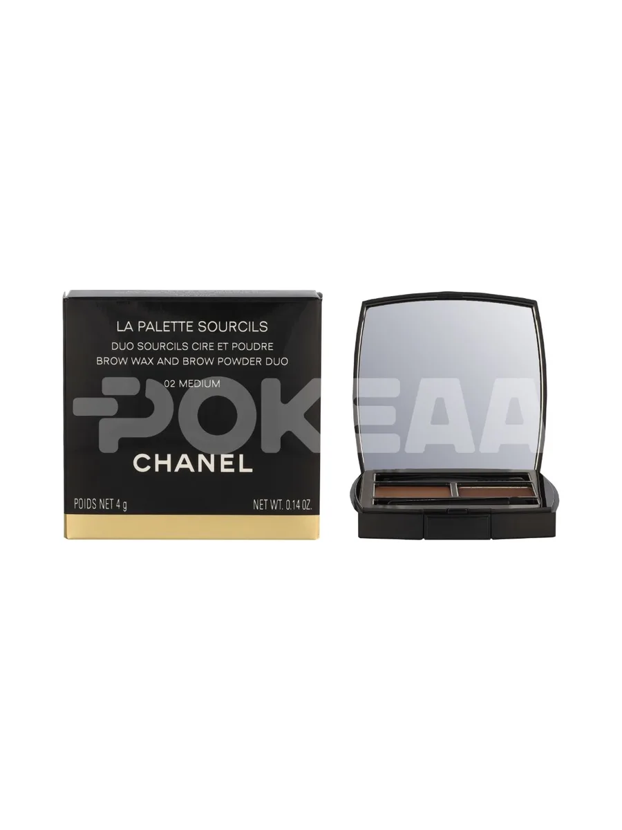 Chanel La Palette Sourcils Brow Powder Duo 4g - #02 Medium 1
