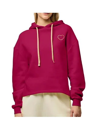 Sweat Rose Femme Pieces Chilli 1