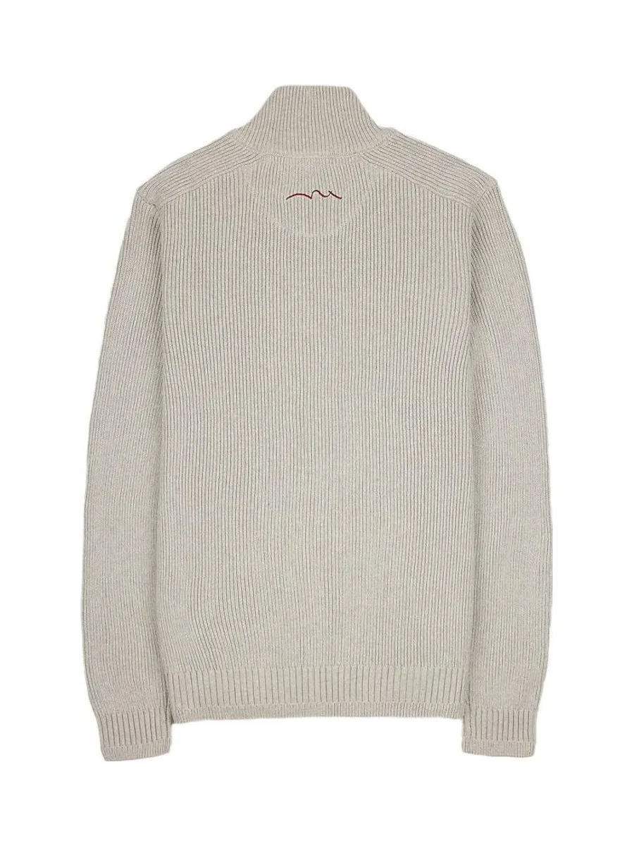 Pull 1/2 Zip Beige Homme Teddy Smith Pharcour 3