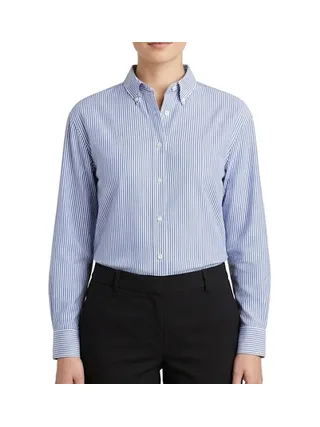 Chemise Bleu/Blanche Femme Teddy Smith Laria 1