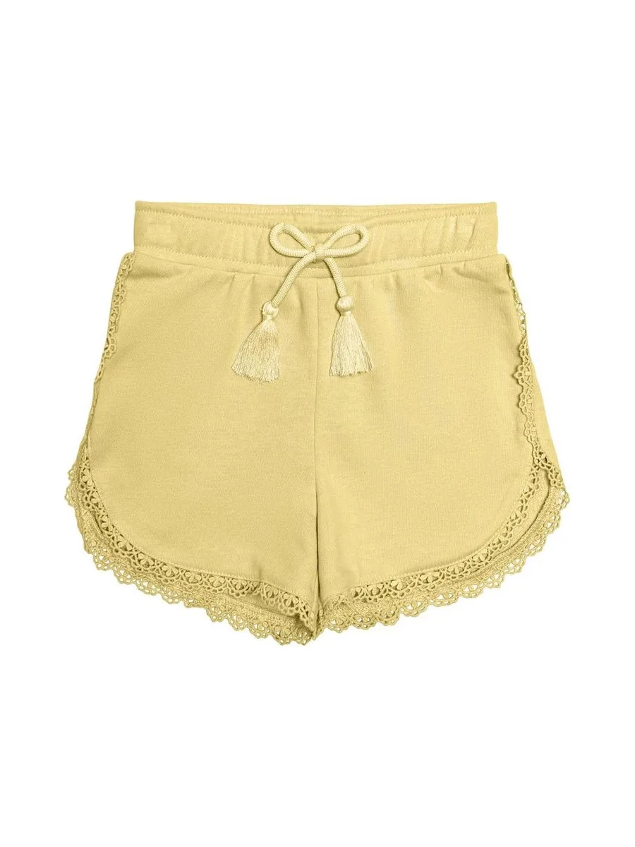 Short Jaune Fille KIDS ONLY Lace Mix 2