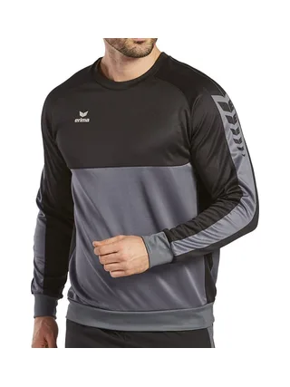 Sweat Noir/Gris Homme Erima Wings 1