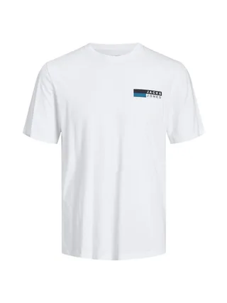 T-shirt Blanc Homme Jack & Jones Whcorp 3