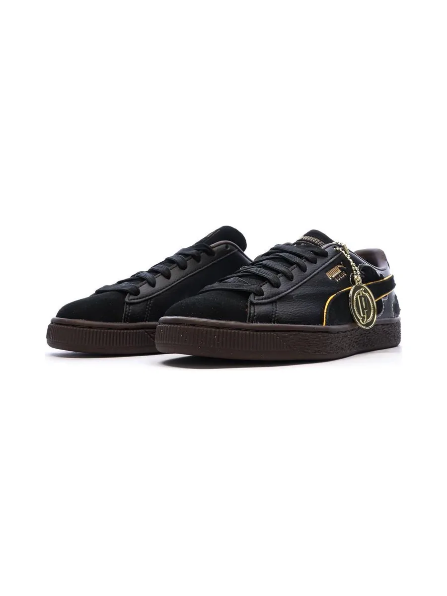 Baskets Noir/Marron Mixte Puma Suede 4 One Piece 7