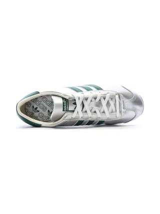 Baskets Argent/Vert Femme Adidas Country 4