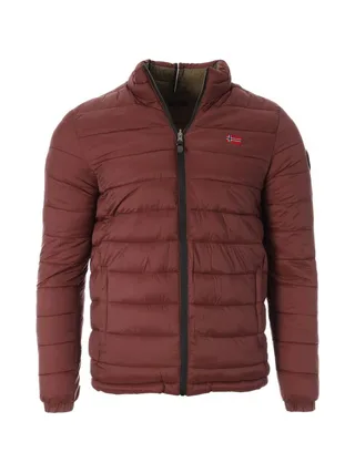 Doudoune Bordeaux/Verte Homme Geographical Norway California 1