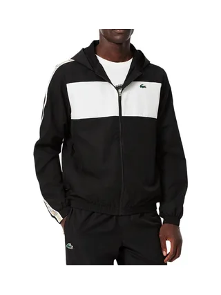 Veste Noir/Blanc Homme Lacoste Colour Block Logo 1