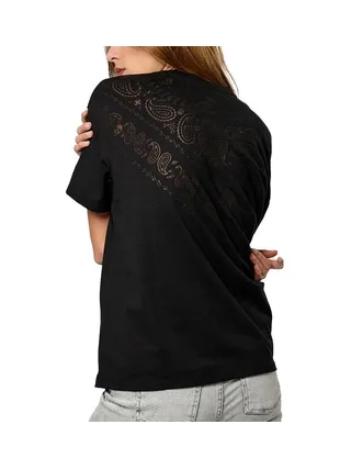 T-shirt Noir Femme Kaporal Vertu 2