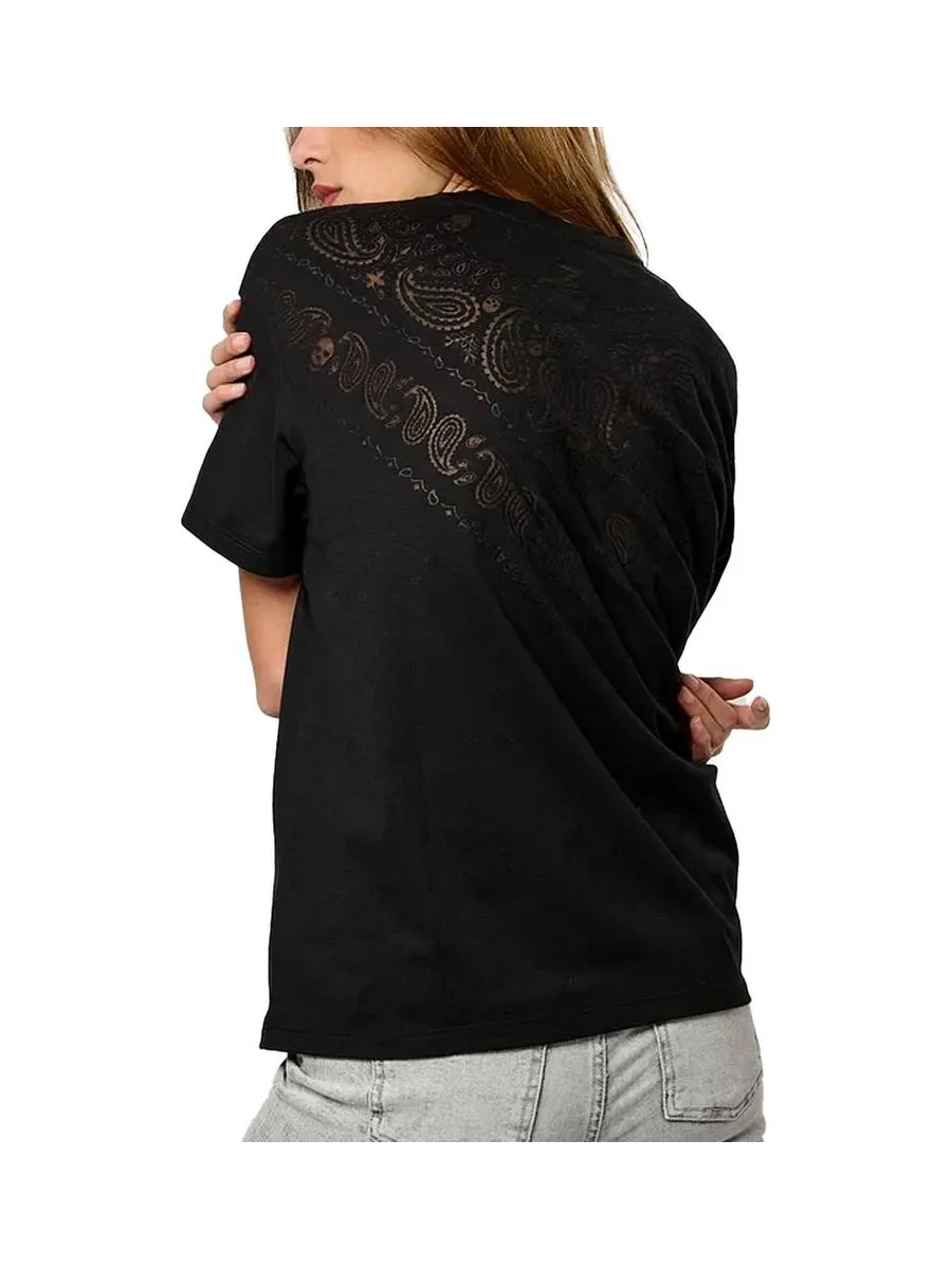 T-shirt Noir Femme Kaporal Vertu 3