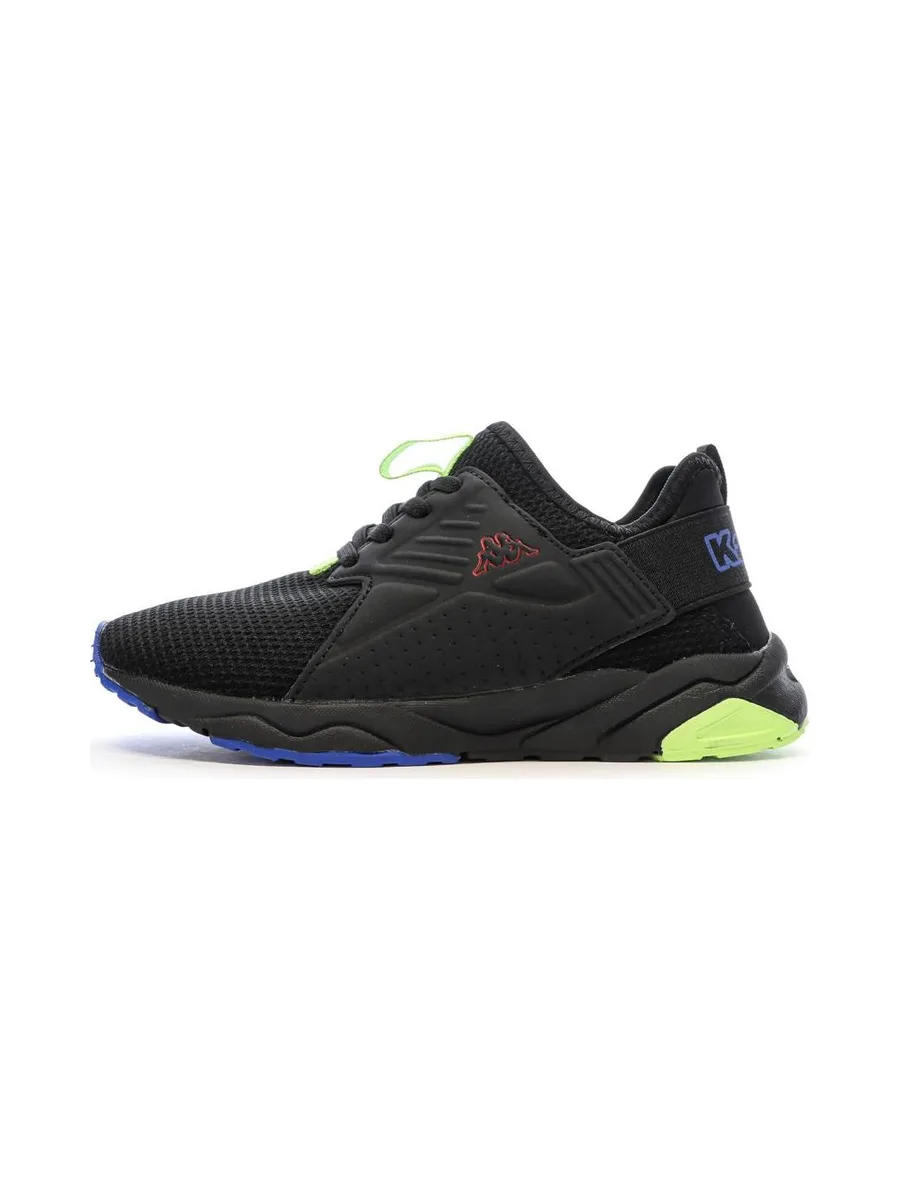 Baskets Noires/Bleu/Vert Garçon Kappa San Puerto 2
