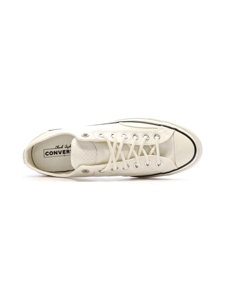 Baskets Ecru Homme Converse Chuck 70 Canvas 5