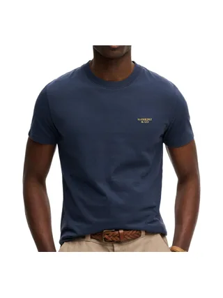 T-Shirt Marine Homme Superdry Essential Serif 1