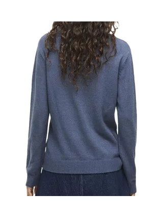 Pull Bleu Femme Vila Viril 2