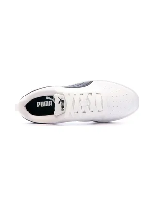 Baskets Blanches/Noir Homme Puma Rickie 4