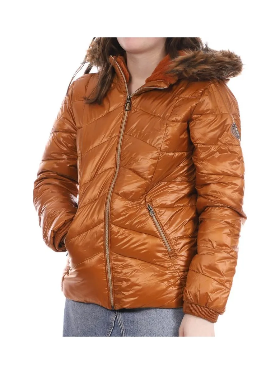 Doudoune orange femme Teddy Smith B-Blam 1