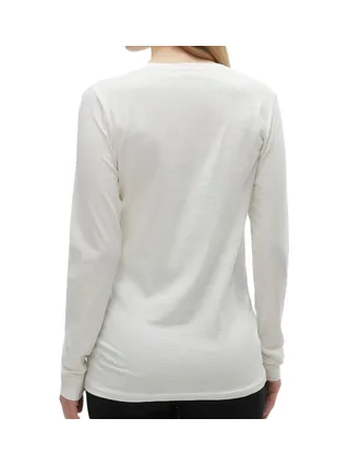 T-shirt Manches Longues Beige Femme Mamalicious Hoho 2