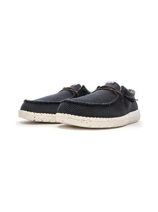 Chaussures Bleu Homme Hey Dude Wally Sox Pine 6