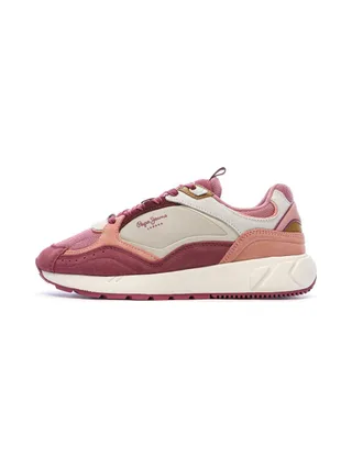 Baskets Rose/Beige Femme Pepe jeans Marlon 1