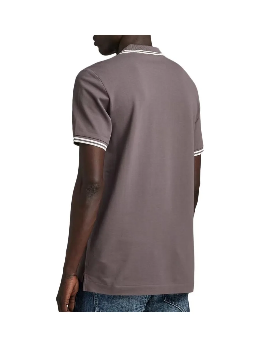 Polo Gris Homme G-Star Raw Dunda 3