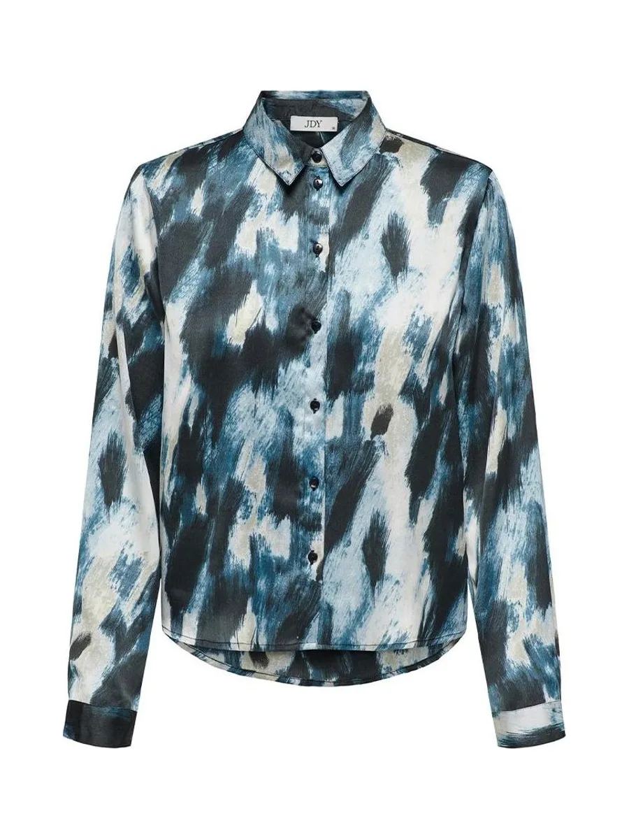 Chemise Marine à Motifs Femme JDY Fifi 2