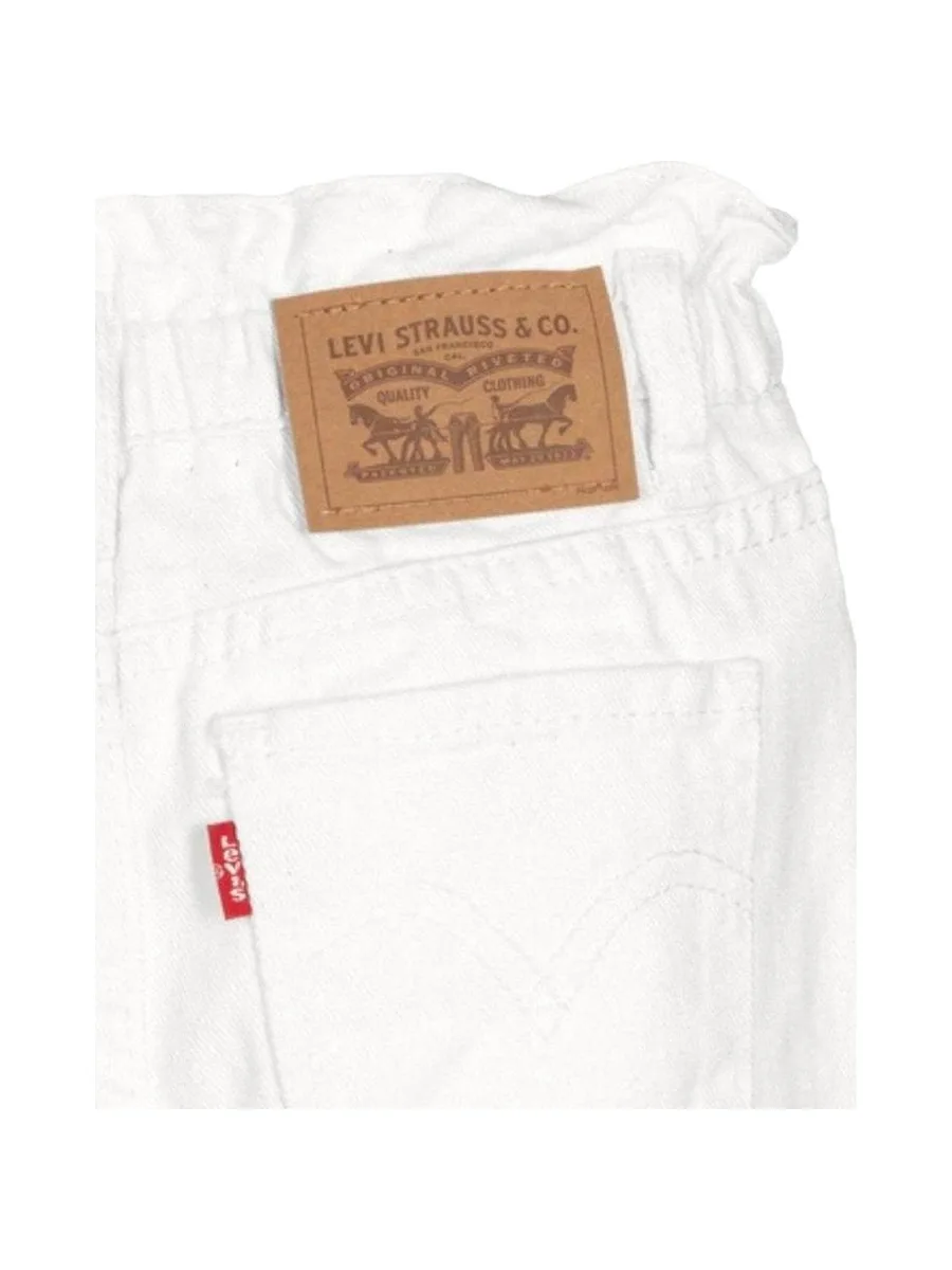 Jean Blanc Fille Levi's 4EE361 3