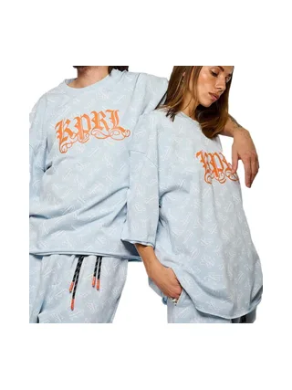 T-Shirt Bleu Mixte Kaporal VOLA 1