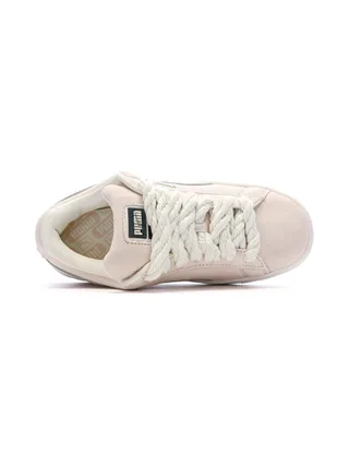 Baskets Rose Pale Femme Puma Suede Xl Rope 4