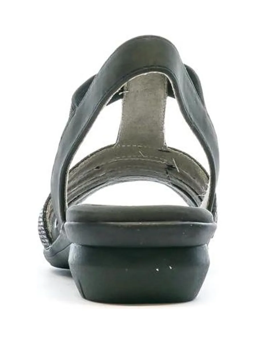 Sandales Noir Femme Relife Jolivia 4