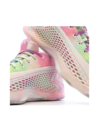 Chaussures de Basketball Rose/Blanc Homme Adidas Anthony Edwards 1 Low 7