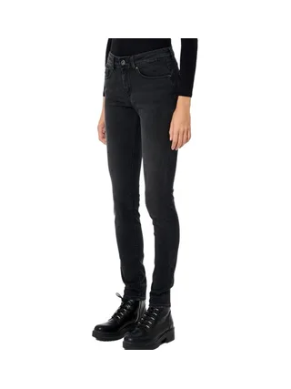 Jean Skinny Noir Mat Femme Kaporal LOCKK 1